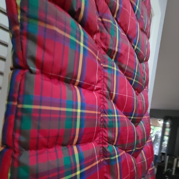 LANDSEND Puffer Vest BNWT XS plaid - Picture 7 of 15